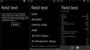 field-test-mode